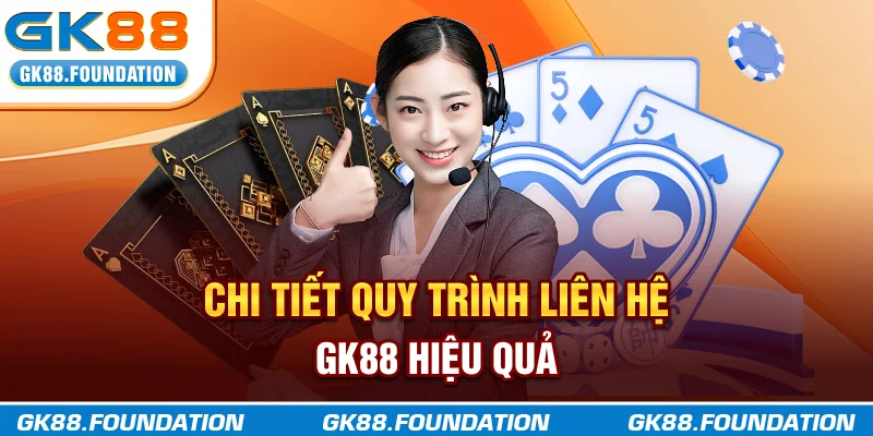 Chi tiết quy trình liên hệ GK88 hiệu quả