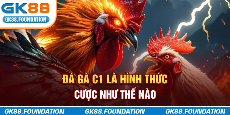 Đá Gà C1 là hình thức cược như thế nào?